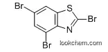 Molecular Structure of 412923-36-5 (2,4,6-Tribromobenzothiazole)